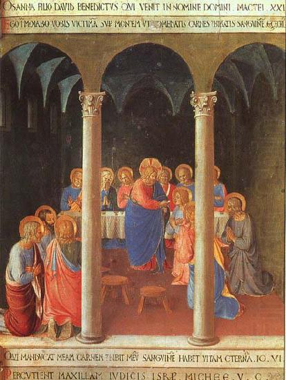 Communion of the Apostles, Fra Angelico
